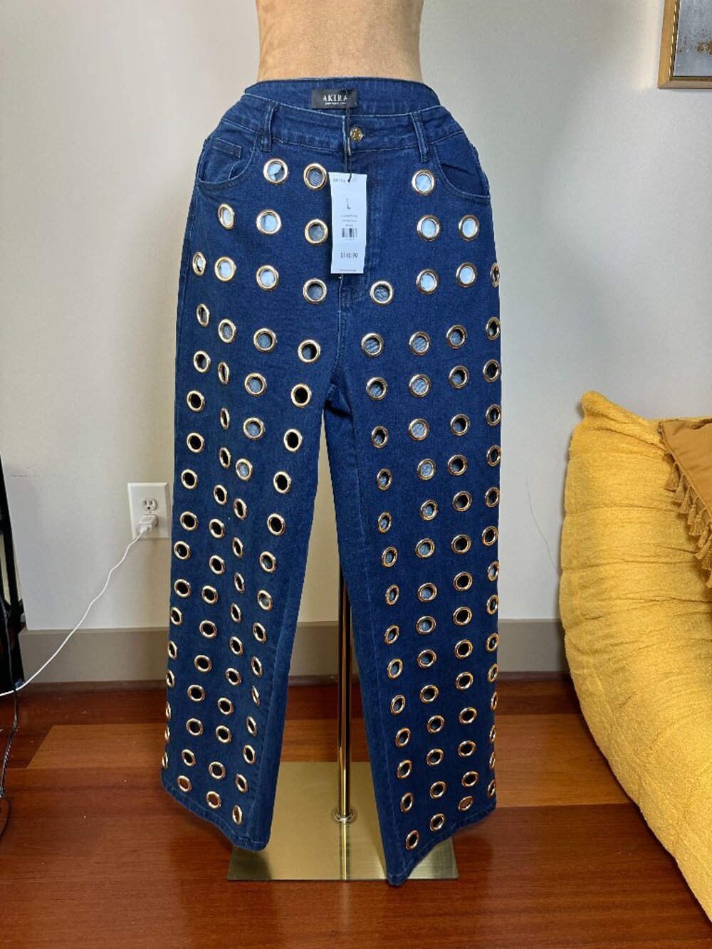 AKIRA Women's Blue Jeans